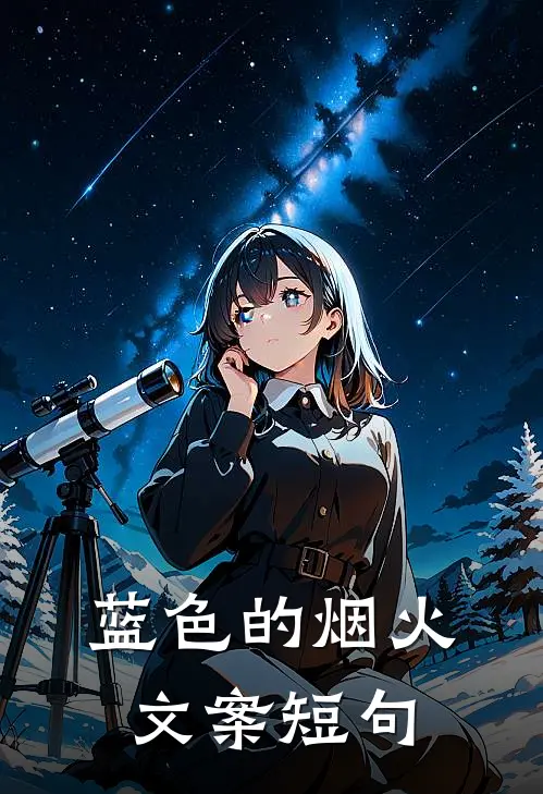 蓝色的烟火文案短句